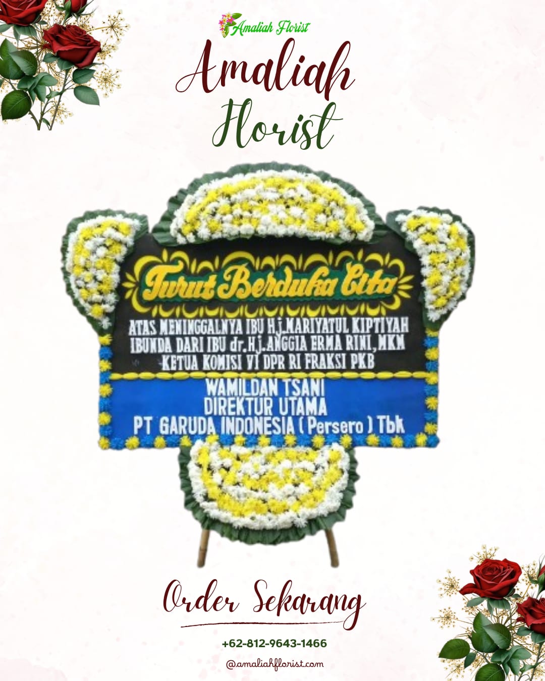Papan Bunga Duka Sepulu